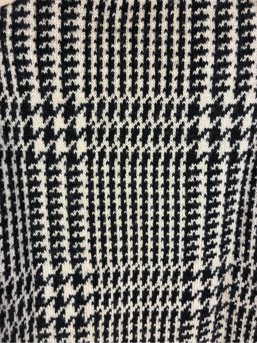VTG Original Iceland Sweden 100% Scandinavian Lambs Wool Cardigan Sweater - Picture 12 of 16